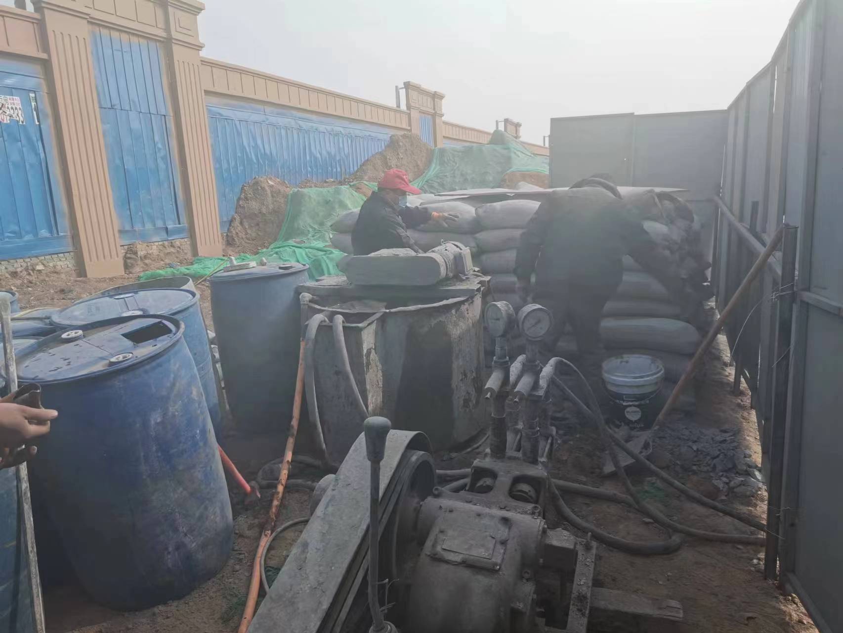 瓯海地基沉降注浆加固